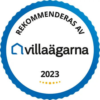 Rekommenderas av villaägarna